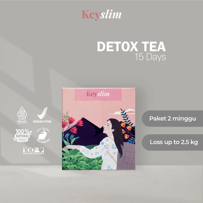 DETOX TEA KEYSLIM 15 Days
