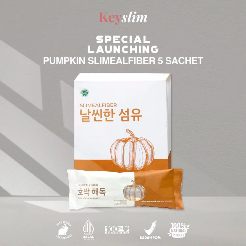 Fiber Drink Pumpkin - 1 Box isi 5 Sachet