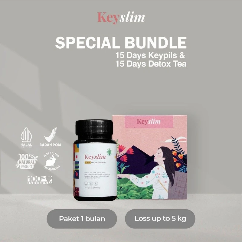 [Bundle KEYSLIM Paket 1 Bulan]
